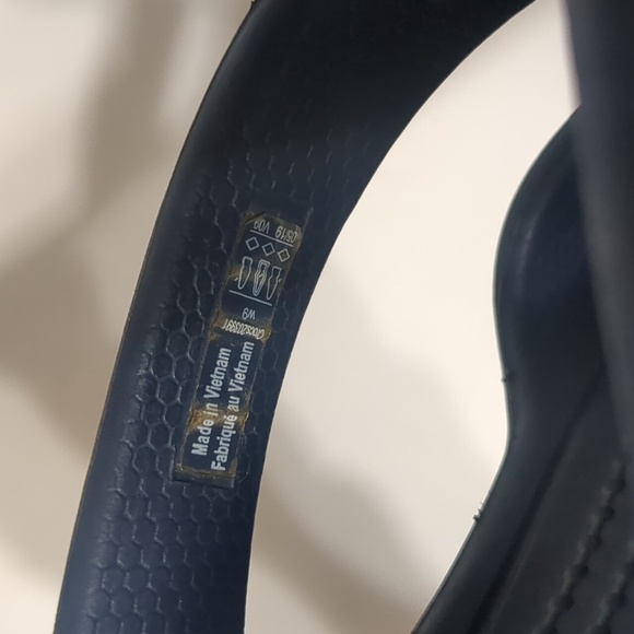 CROCS Kelli Sandal dark blue women size 9 - Picture 7 of 8